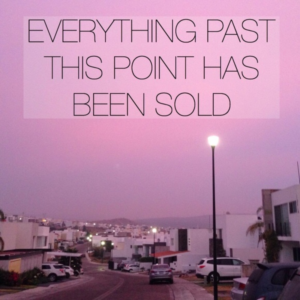 COPY - SOLD past this point